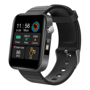 T68 Smart Watch 1.54inch TFT Square Watch Body Temperature Measure Sports Fitness Heart Rate Blood Pressure Monitor Smartwatch 1