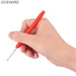 ZOTOONE 12size Colorful Aluminum Crochet Hook Sewing Supplies Knitting Accessories Sewing Tools Craft Hand Made Crochet Hook E 2