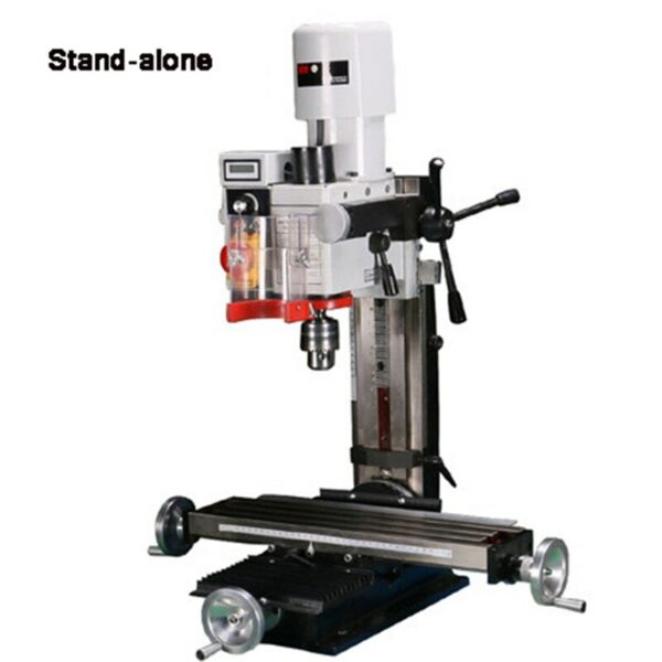 Small Drilling Milling Integrated Machine Drilling Tapping Desktop Home Multi-function Adjustable Speed Metal Processing 500W 2