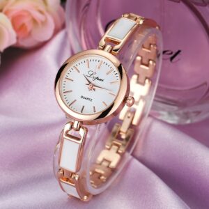 Women's Wristwatch Bracelet Watches Fashion Ladies Watchs Unisex Stainless Steel Rhinestone Quartz Wrist Reloj De Mujer 2