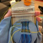 Speedweve DIY  Darning Small Sewing Machine Arts Mender Loom Small Loom For Darning Machine Creative Weaving Loom 5