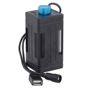 8.4V Waterproof USB 4x 18650 Battery Storage Case Box For Bike LED Smart Phone 2