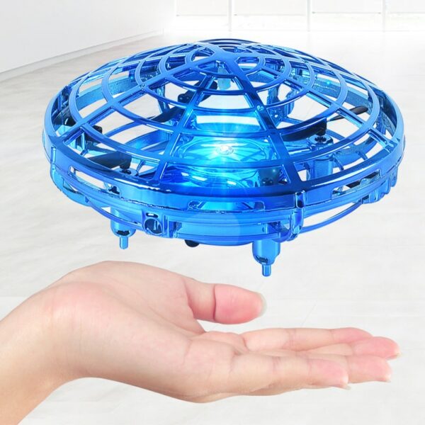 Mini UFO Drone Hand Sensing Induction Helicopter Model Electric Infraed Portable Flying Quadcopter Flayaball Dron Toys for boys 3