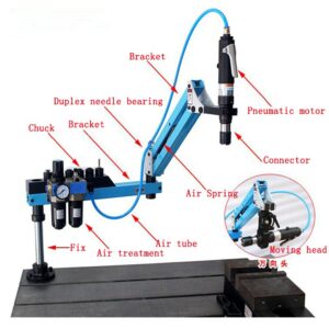 Vertical /Universal High Efficiency Tapping Machine Air Tapping Machine Cantilever Pneumatic Tapper M3-M12 1