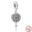 925 Sterling Silver Openwork Padlock Lock Heart Key Pendant Beads Fit Original Pandora Charm Bracelet Necklace Women Jewelry DIY 8