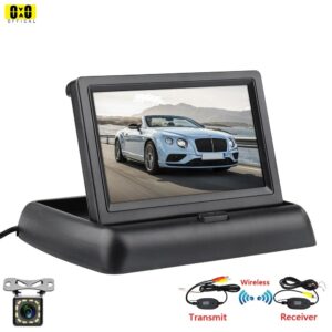 Car Rear View Monitor 4.3/5/7 inch LED/IR Night Vision Auto Wireless Reverse Camera Vehicle Backup Camera for Truck VAN Lorry 2