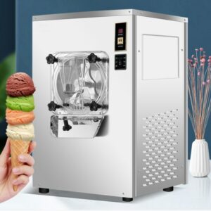 Commercial Full-Automatic Hard Ice Cream Machine  Desktop Digging Bean Paste Milk 1
