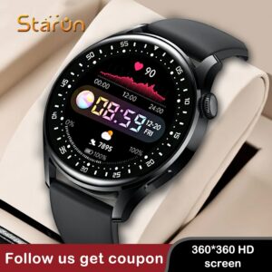 2022 New D3pro Smart Watch Supports Bluetooth-compatible Call Play Music Smart Blood Pressure Monitoring Waterproof Sports Watch 1