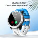 KUMI M1 Men Smart Watch Bluetooth Call Sport Fitness Heart Rate Blood Pressure Sleep Monitor IP67 Waterproof Women Smartwatch 2