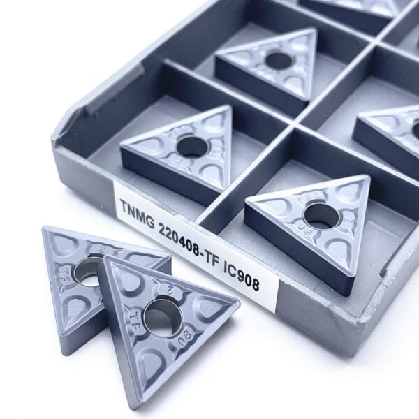 TNMG220404 TNMG220408 TF IC908 IC907 Carbide Inserts Lathe Cutter Turning Tool TNMG 220404 220408 CNC Machine Cutting Tungsten 5