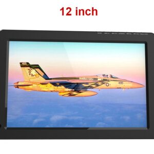 D12 Portable Display  HD Player 12 inch car Display2000 mah Battery DVB-T2 Support PVR USB TF card multi-function Media player 1