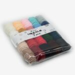 Punch Needle Yarn Poke Embroidery Kit 185*50CM Cotton Cloth 20Colors 8 Strands Beginners DIY Needlework Wool Home Decor Customs 2