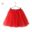 15Inch Length Classic Women's Tulle Skirts Elastic Tutu Skirts Solid Color High Waist Sweet Toddlers Ballet Skirt Blue Pink Rose 24