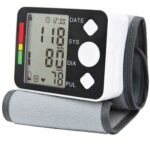 Portable Automatic Sphygmomanometer LCD Display Wrist Blood Pressure Monitoring Medical Pulse Heart Rate Monitoring Tonometer 3