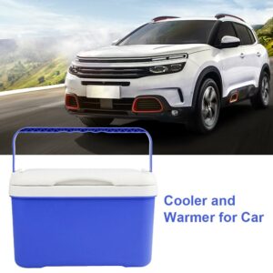 6L Car Cooler And Warmer Storage Box For Car Home Portable Refrigerator Milk Food Insulated Carrier With Handle Auto Accessories 2