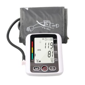 Portable  Blood Pressure Mechinne  Meter Heart Rate Pulse Tonometer Smart Voice Tonometer Health Care Home Sphygmomanometer 2