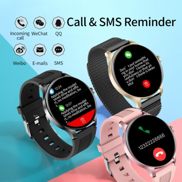 SENBONO 360*360 AMOLED HD Men's Smart Watch IP68 Waterproof Fitness Tracker Sport Smartwatch Women Men for IOS Xiaomi Android 6