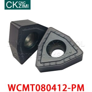 WCMT080412-PM Cutter tungsten carbide Turning CNC tool U drill carbide insert WCMT 080412 PM for steel stainless steel cast iron 2