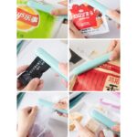 Portable Mini Package Sealing Machine Creative Household Heat Sealer for Food Snacks Saver Bag Kitchen Small Gadget 100-240V 6
