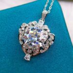 Super Flash 5CT 11MM VVS1 D Moissanite 925 Necklace Passed Diamond Test High Jewelry Wedding Anniversary Party 6