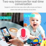 WiFi Baby Monitor With Camera 1080P HD Video Baby Sleeping Nanny Cam Two Way Audio Night Vision Home Security Babyphone Camera 3