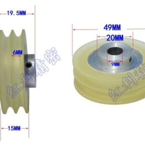 [Bonus] Magnetic Damper Accessories Belt Pulley, over Wire Wheel, Line Belt Pulley, Damper 2