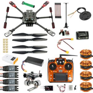 10CH 2.4Ghz X4 460mm 560mm Umbrella Folded RC Quadcopter 4-Axis ARF RTF Unassemble DIY GPS Drone APM PIX w/ Gimbal FPV Upgrade 1