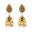 Retro Indian Bollywood Kundan Jhumka Jhumki Three-layer Drop Earrings For Women Boho Ethnic Gypsy Fashion Wedding Wear Jewelry 11