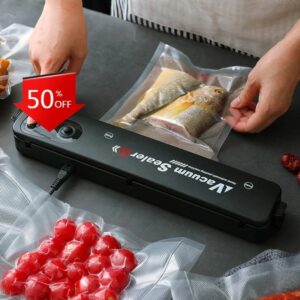 Household Kitchen Vacuum Sealer Packaging Machine with 10pcs Vacuum bags Household Sealer Food Vacuum Sealer Production 1