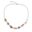 New Lovely Daisy Flower Colorful Beads Pearl Clavicle Choker Necklace for Women Girls Spring Summer Jewelry Wholesale 35