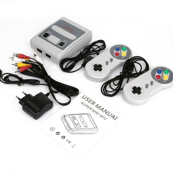 NEW Mini Retro TV Game Console Classic 620 Built-in Games With 2 Controllers NEW Handheld Game Players 4