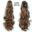 Ombre Long Synthetic Women Drawstring Ponytail Chorliss Loose Wave Clip in Hair Extension Black Blonde Brown Gray Fake Hairpiece 30