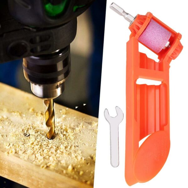 Drill Grinding Portable Grinder Bit Grinding Machine Corundum Grinding Wheel Drill Bit Sharpener Powered Tool Woodworking Tools 2