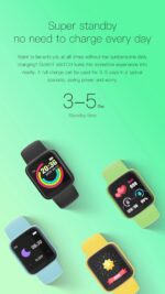 Y68 Fitpro Smart Watch Blood Pressure Heart Rate Monitor Sports Tracking Fitness Pedometer Multi Function Smart Watch Macaron 6