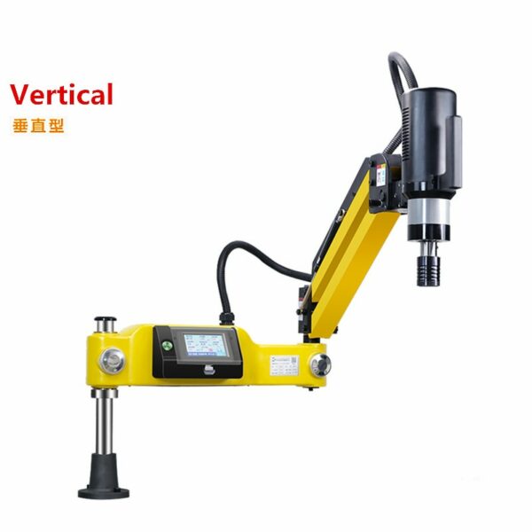 CE 220V M2-M10 Tapping Machine Vertical Type CNC Electric Tapper  Easy Arm Power Tool Threading Machine With Chucks 3