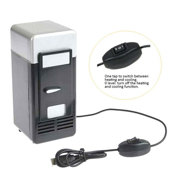 5V 10W Mini Car Refrigerator USB Multi-Function Home Travel Vehicular Fridge Protable Box Cooler Refrigerator For Car 5