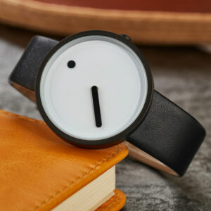Creative Unique Simple Quartz Fashion Watches Cool Minimalist Style Wristwatch Stainless Steel  Dot and Line Design Wristwatches 1