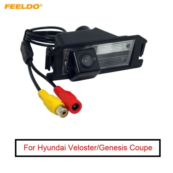FEELDO Special Backup Rear View Car Camera For Hyundai Veloster/Genesis Coupe/I30/KIA Soul Parking Camera 1