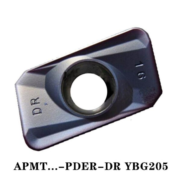ZC 100% Original APMT APMT1135 PDR APMT160408 PDER APMT160416 PDER-DR Lathe Milling Carbide Inserts High Quality 5