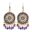 Afghan Jewelry Oxidized Silver Color Drop Earrings for Women Carved Flower pendientes  Turkish Gypsy Tribal Party Jewelry Gift 18