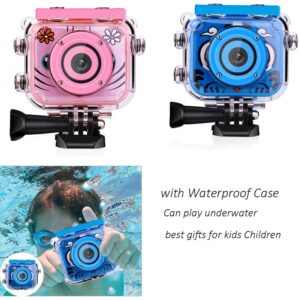 Mini Kid Camera Cam HD Digital Camera Children Birthday Gift 1080P Video Camera Waterproof Swim Child Toy DV Video Recorder Vlog 1