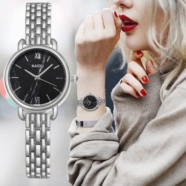 Women Watches Brand NAIDU Ladies Bracelet Watch Womens Quartz Dress Wristwatch Feminino Relogio 2019 New Reloj Mujer Kol Saati 2