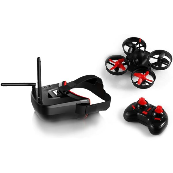 RTF Micro FPV RC Racing Quadcopter Toys w/ 5.8G S2 800TVL 40CH Camera / 3Inch LS-VR009 FPV Goggles VR Headset Helicopter Drone 5