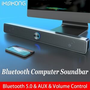 TV Soundbar USB Computer Speakers Sound Bar Bluetooth Speaker for PC Laptop Desktop Subwoofer Caixa De Som Barre De Sonos 2021 1