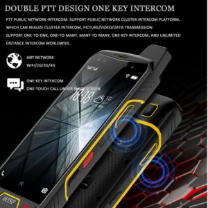 i&YSF Genuine Guarantee B9000 Digital-analog Integrated Three-proof Smart Phone Walkie-talkie IP68 Waterproof 6 + 128G 1