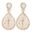 Moroccan style wedding jewelry rhinestone earring French eardrop jewelry earrings drop drop earrings 9