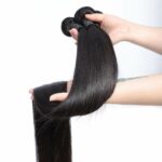 Missanna 32 34 36 38 40Inch Straight Bundle Brazilian Soft Weave Bundles 1/3/4 Pcs Thick Natural Remy 100% Human Hair Extensions 2