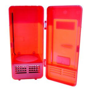 Portable USB Fridge Freezer Refridgerator Drinks Cosmetic Cooler Warmer 2