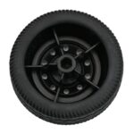 4pcs/set Four-wheel Drive Remote Control Car Wheel Rubber Tires for WPL D12 4WD Drift Pickup Truck DIY Modified Accessories Part 4