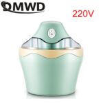 DMWD USB Household Full Automatic Soft Hard Ice Cream Maker Machine Intelligent Sorbet Fruit Yogurt Ice Maker Dessert Maker 0.5L 6